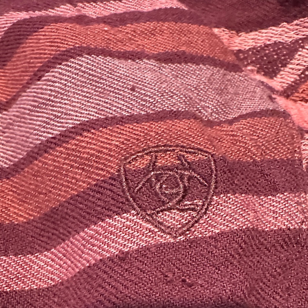 ARIAT-Striped Aztec Hooded Pullover - Picture 2 of 15